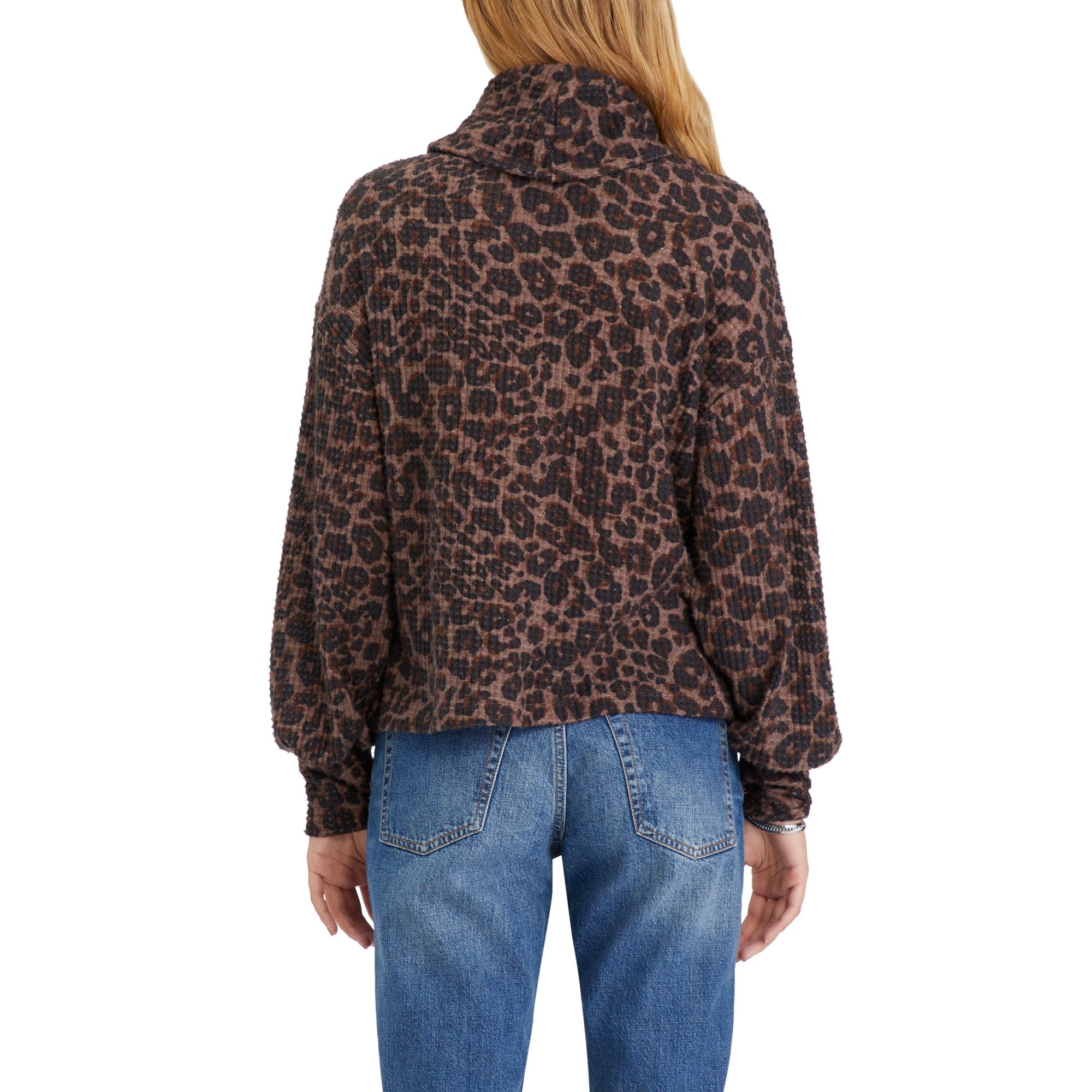 Sanctuary Women's Amber Waffle Top - CLASSY MINK