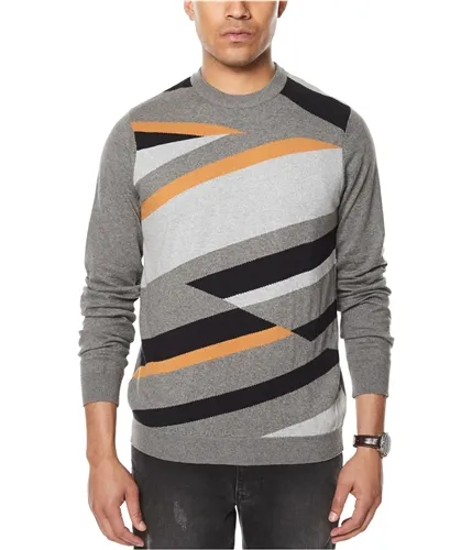 Sean John Mens Intarsia Pullover Sweater