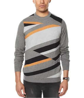 Sean John Mens Intarsia Pullover Sweater