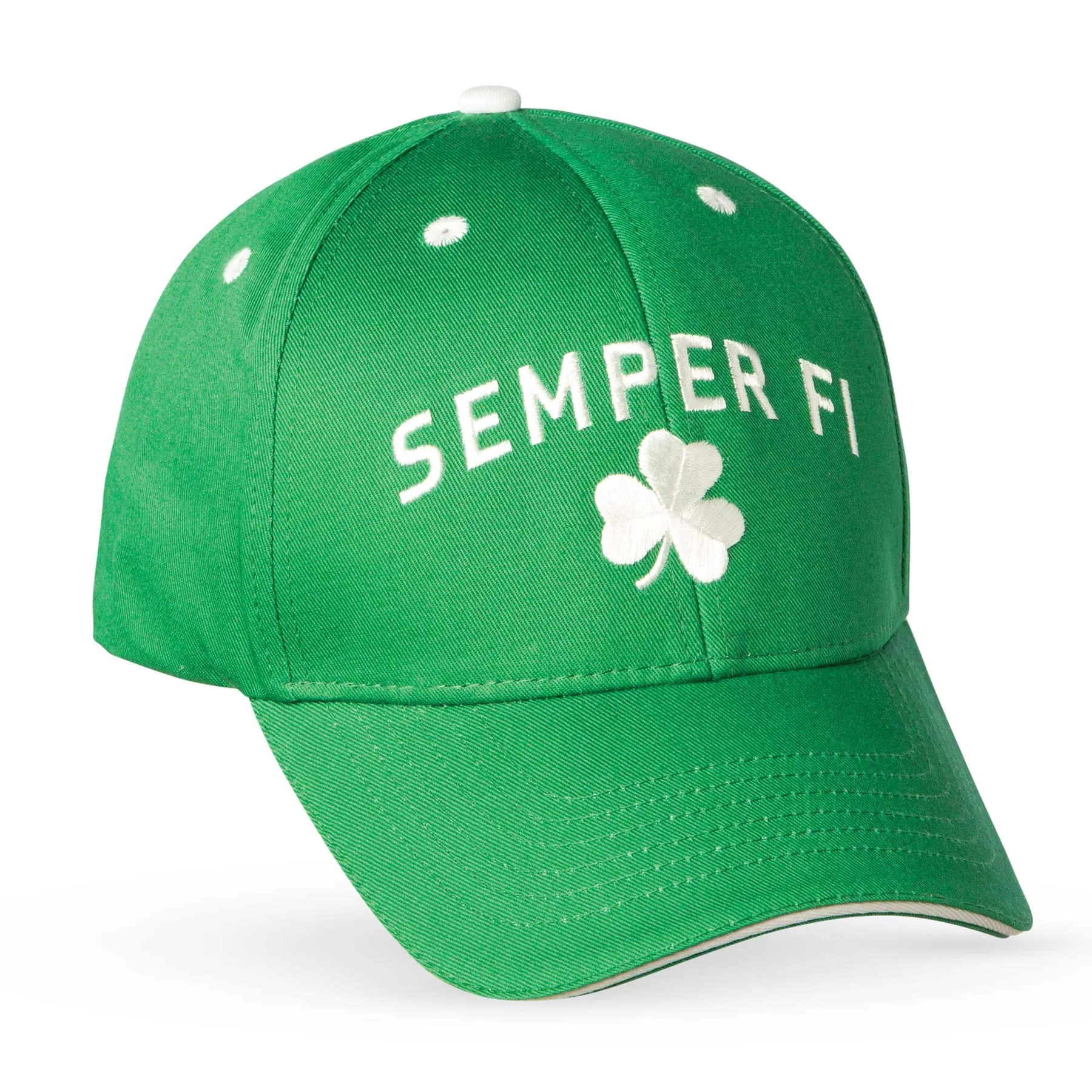 Semper Fi Shamrock Hat- Green