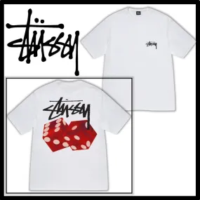 STUSSY  |Unisex Street Style Logo Skater Style T-Shirts