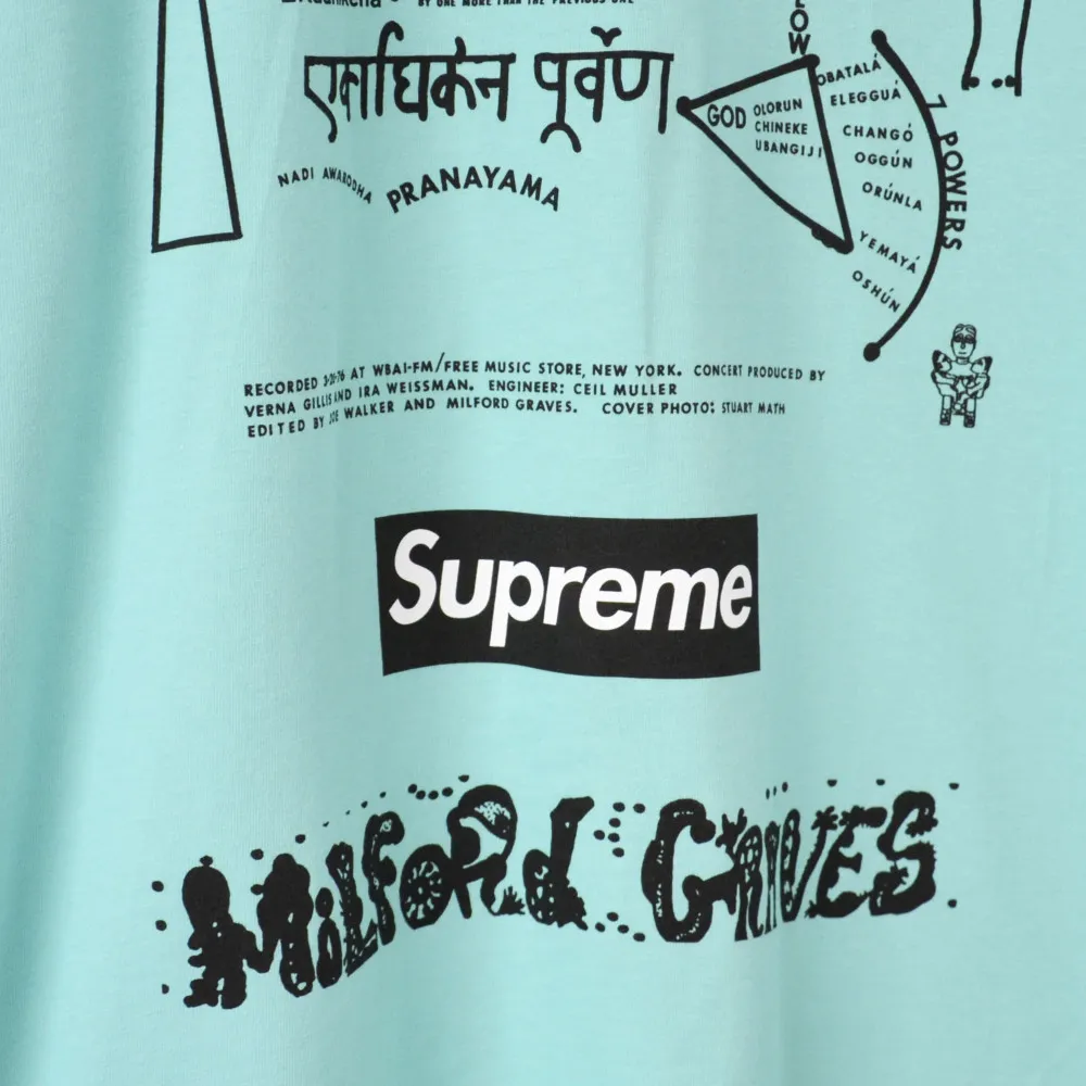 Supreme  |Unisex Street Style Logo Skater Style T-Shirts