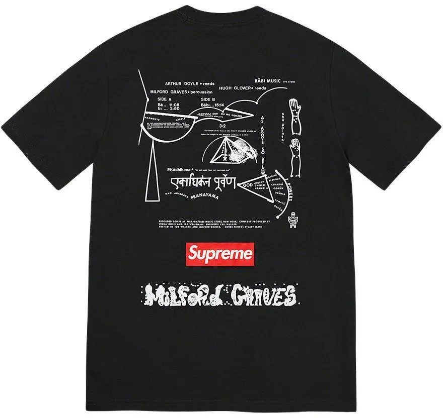 Supreme  |Unisex Street Style Logo Skater Style T-Shirts