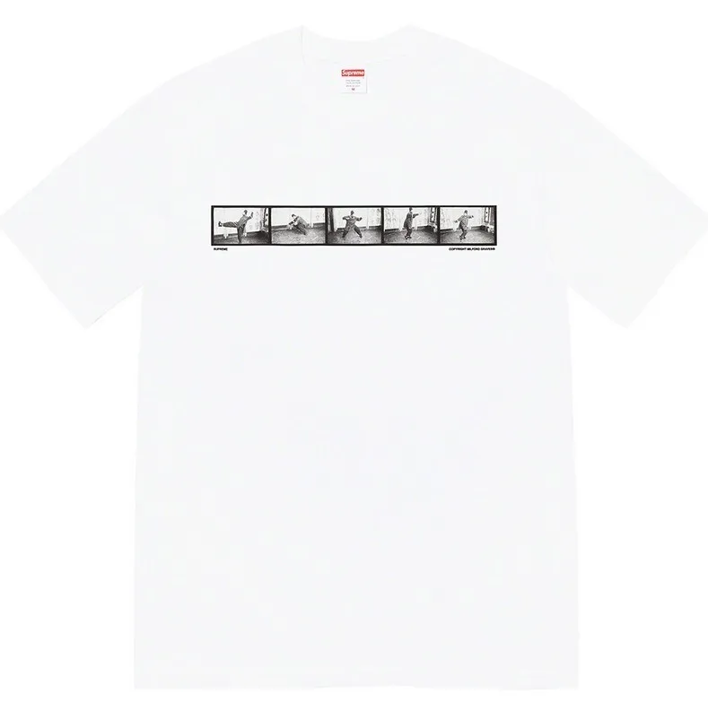 Supreme  |Unisex Street Style Logo Skater Style T-Shirts