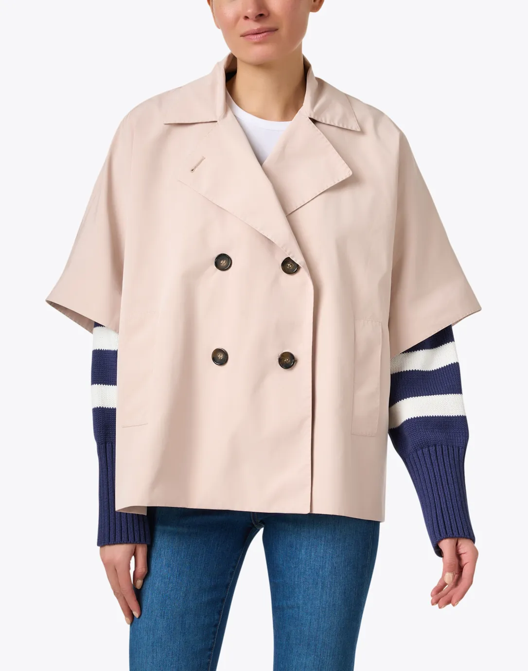 Tan Trench Jacket 