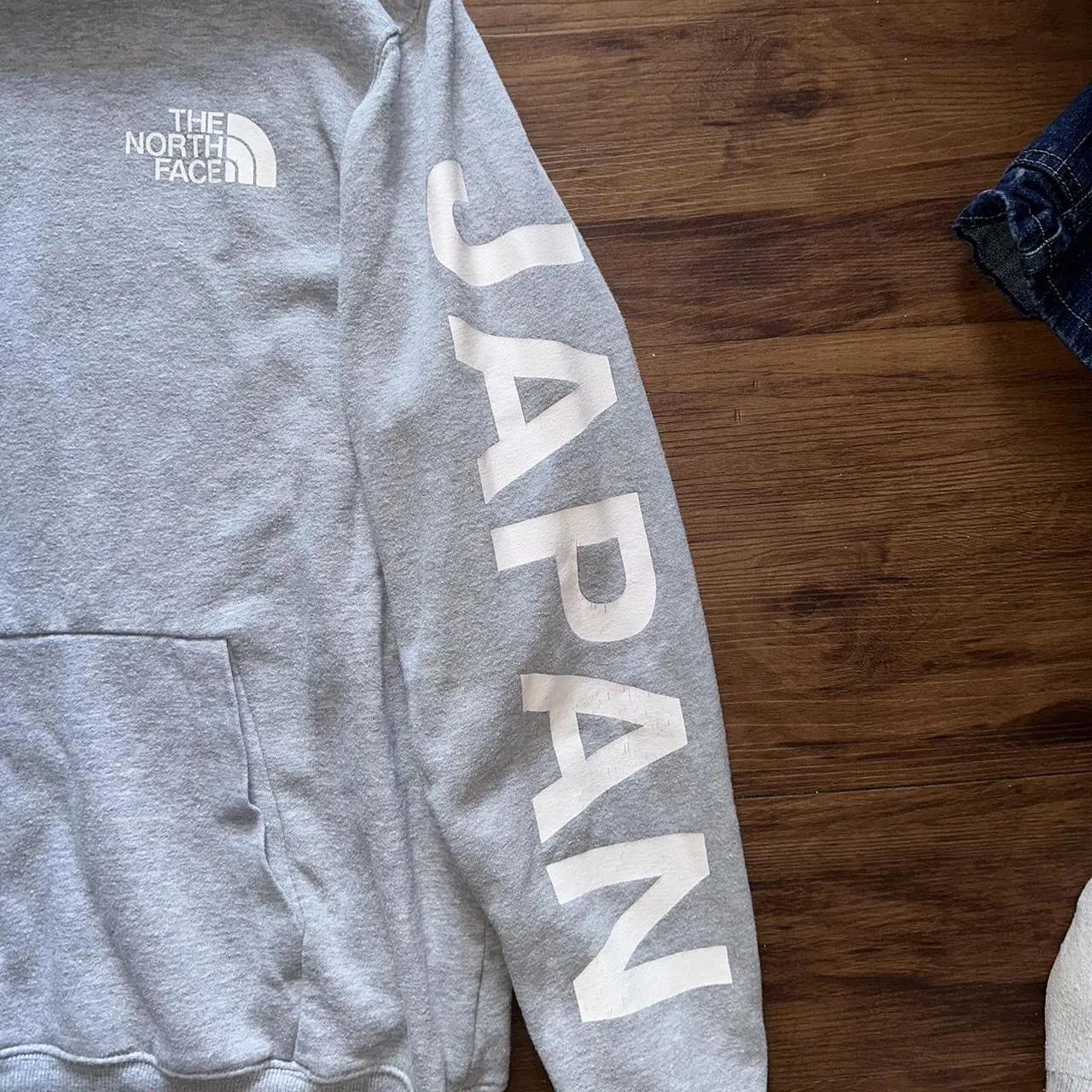 The North Face Men's Grey Hoodie