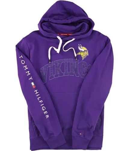 Tommy Hilfiger Mens Minnesota Vikings Hoodie Sweatshirt, TW1