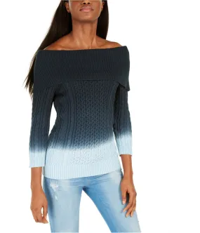 Tommy Hilfiger Womens Ombre Knit Sweater