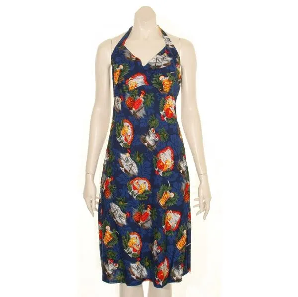 Tropical Martini Noehea Short Dress