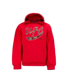 Ufc Girls Script Pullover Hoodie Sweatshirt