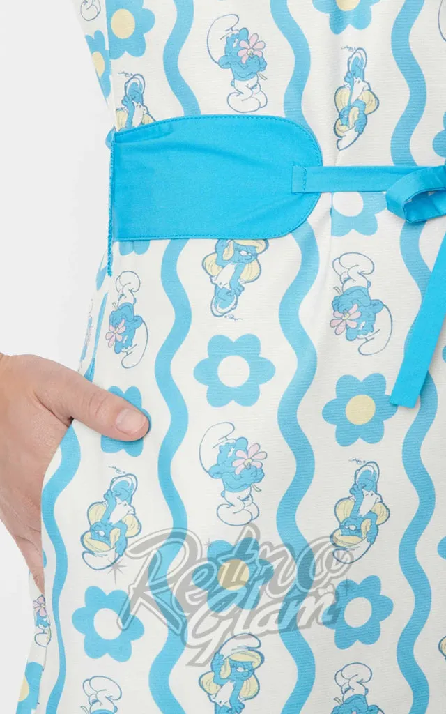 Unique Vintage X Smurfs Shift Dress