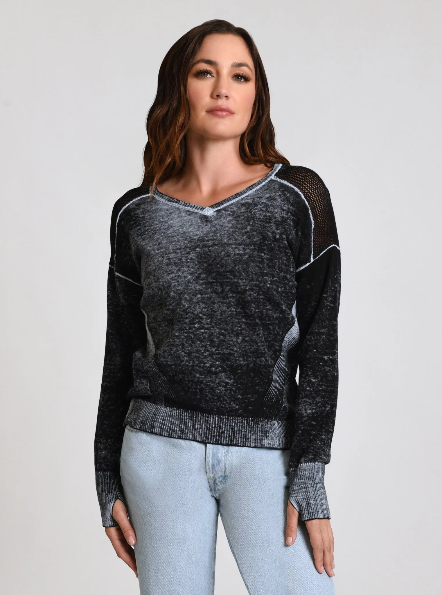 V-Neck Huntress Sweater