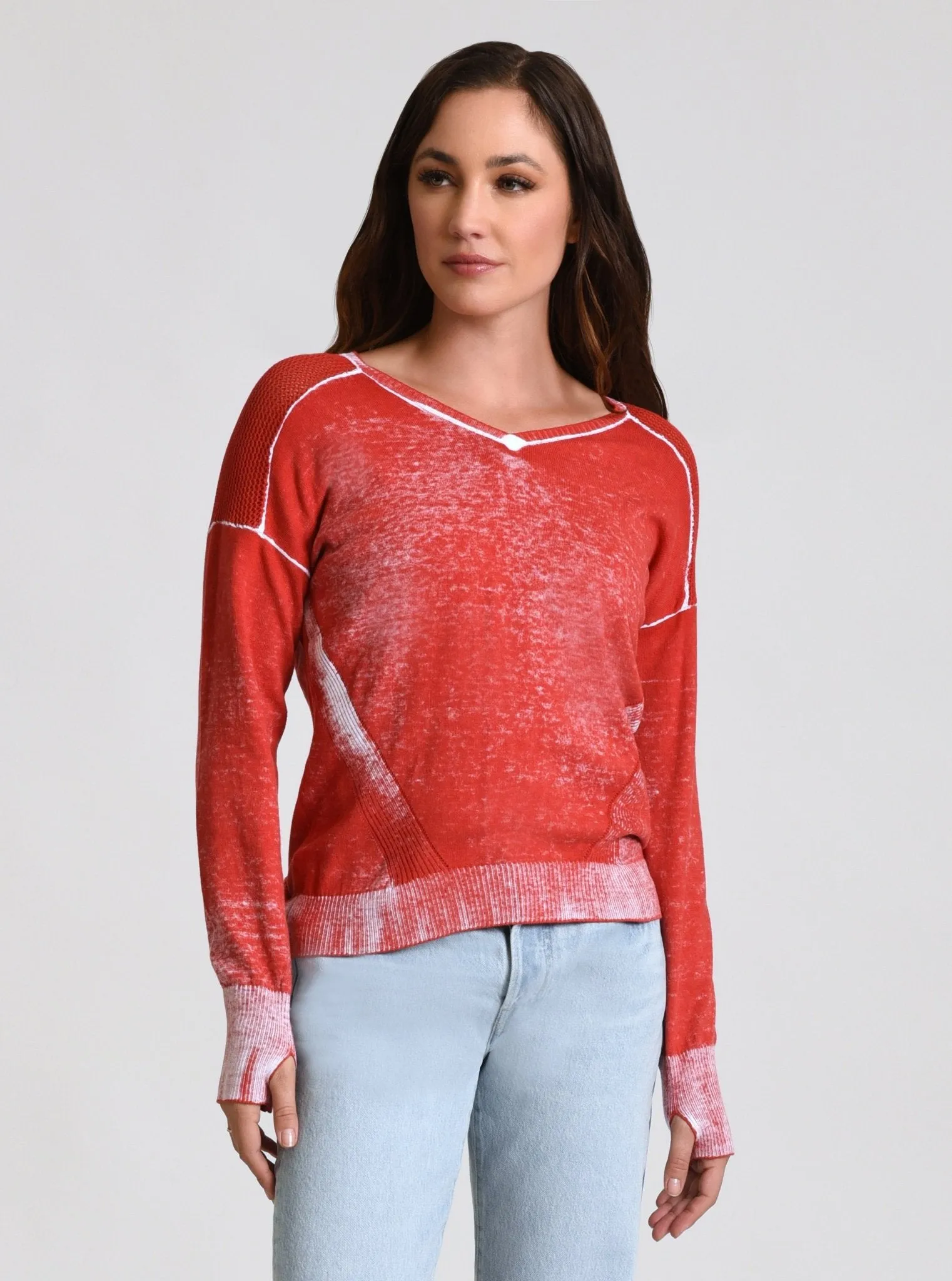 V-Neck Huntress Sweater