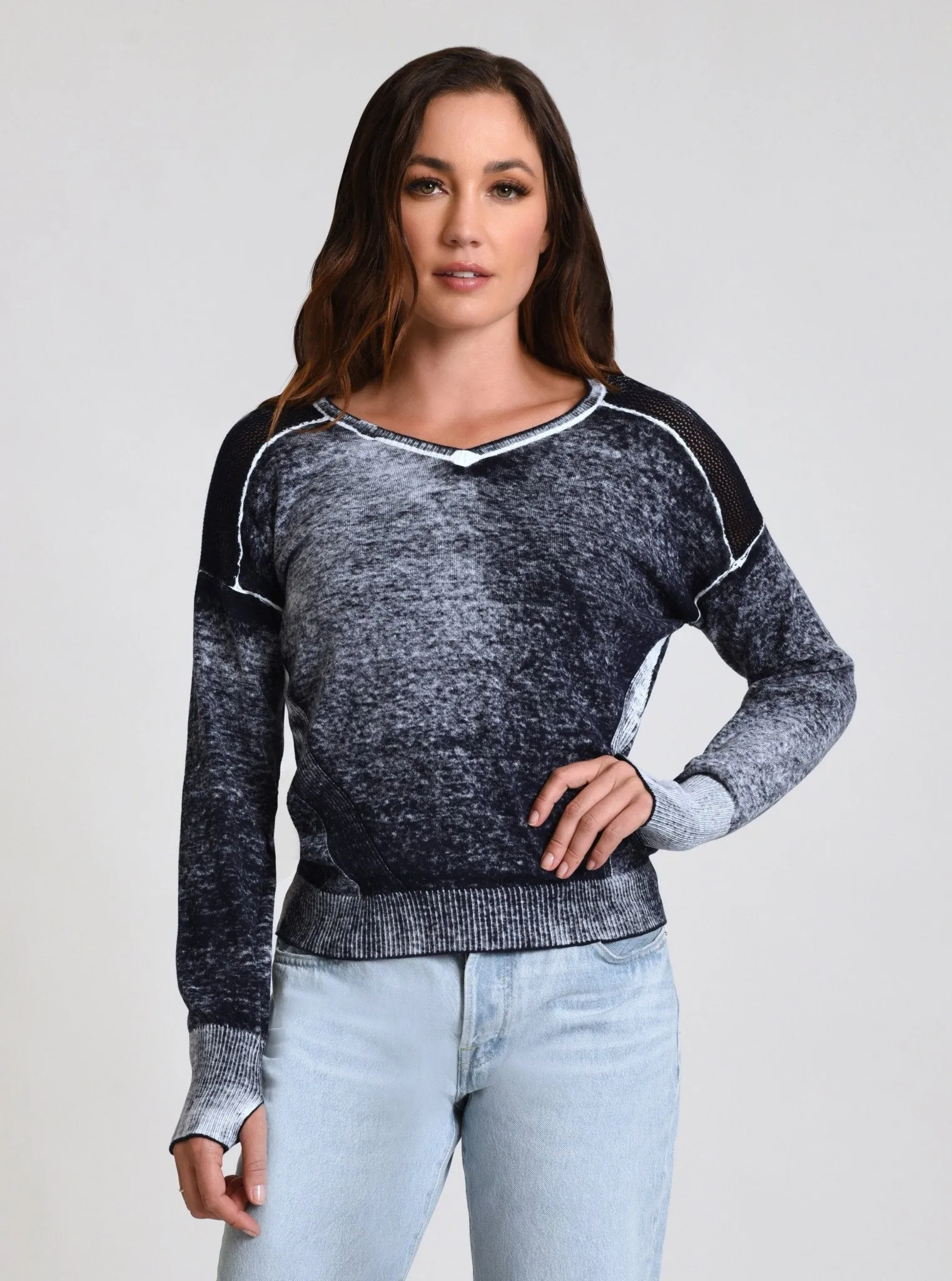 V-Neck Huntress Sweater