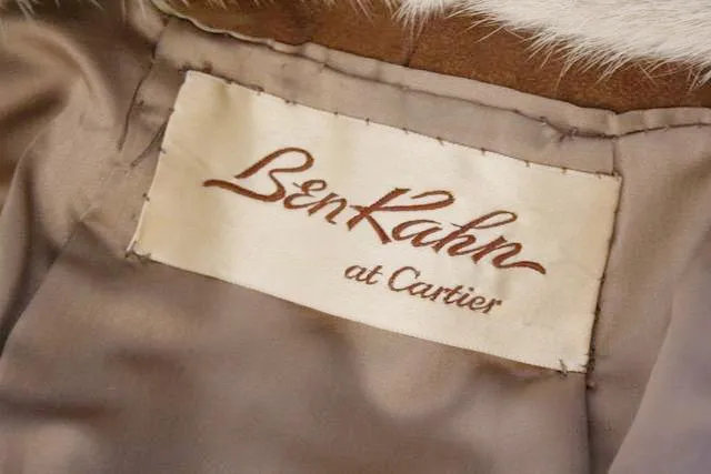 Vintage BEN KAHN at CARTIER Mink Fur Coat