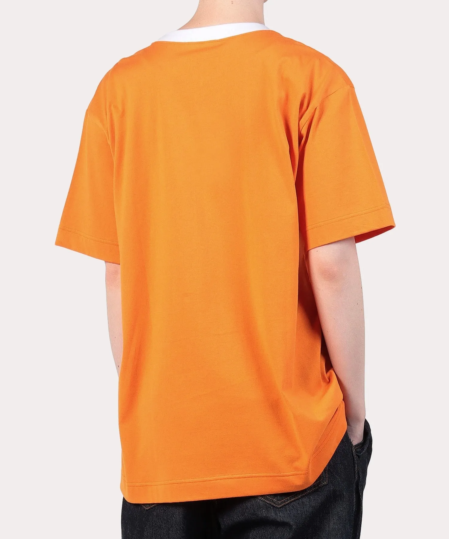 Vivienne Westwood  |Plain Cotton Short Sleeves Logo T-Shirts