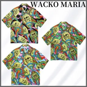 WACKO MARIA  |Street Style Short Sleeves Shirts