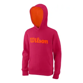 Wilson Script Cotton Po Hoody Kids