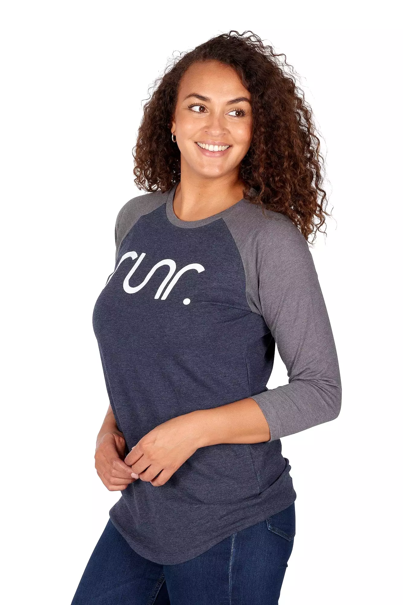 Women's Baseball Runr T-Shirts - Navy