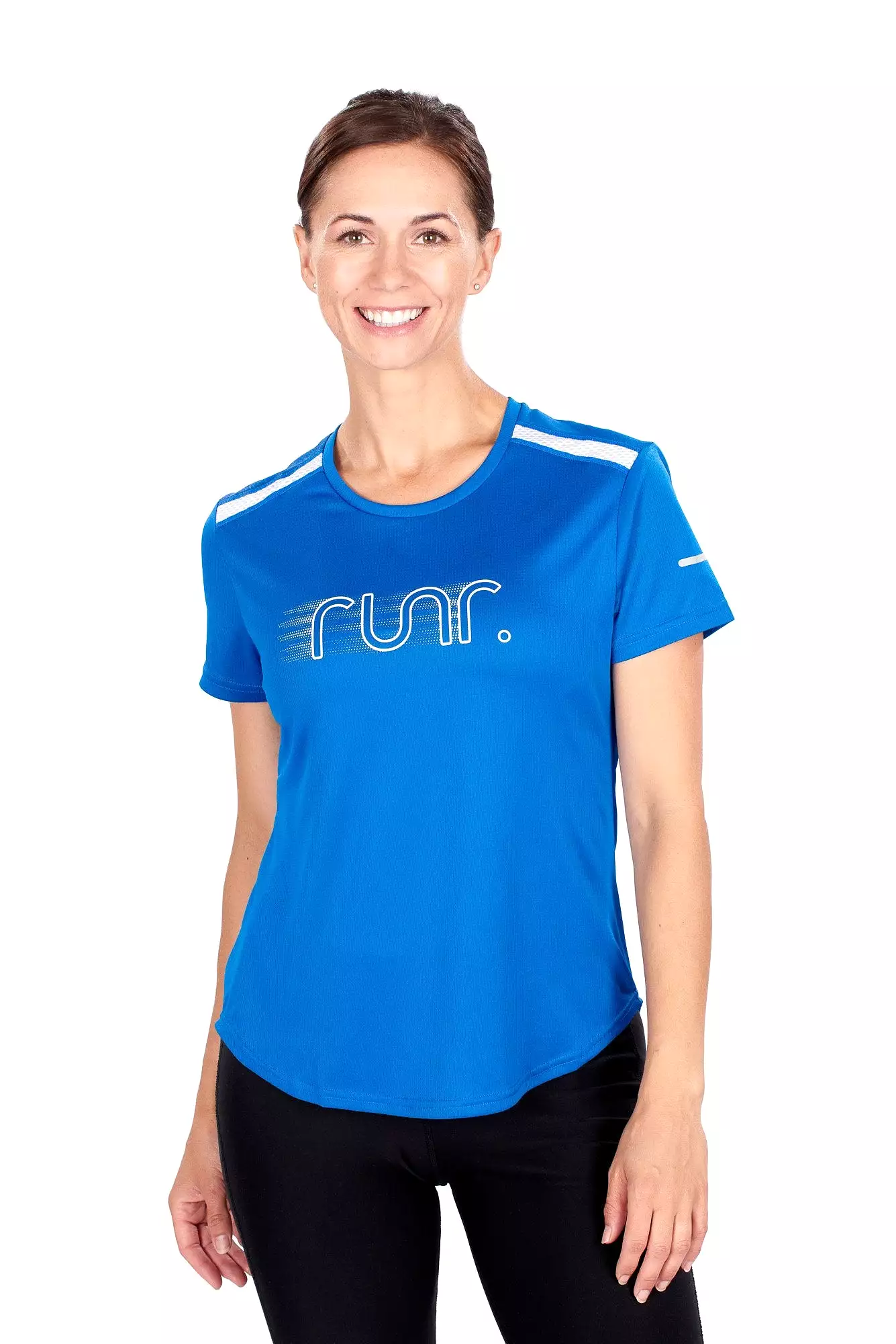 Women's EcoTek Runr Technical T-Shirt - Electric Blue