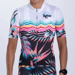 Women's Ltd Cycle Aero Jersey - Koa Tropical