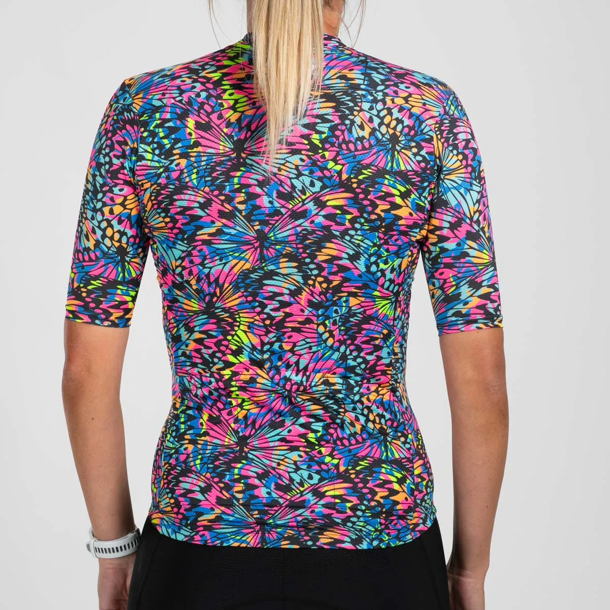 Women's Ltd Cycle Aero Jersey - Mariposa