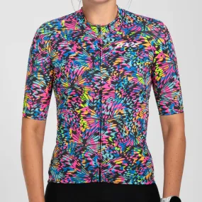 Women's Ltd Cycle Aero Jersey - Mariposa