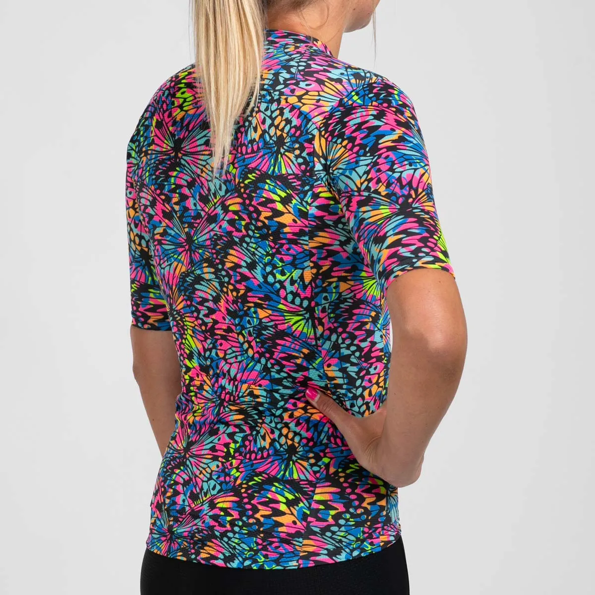 Women's Ltd Cycle Aero Jersey - Mariposa