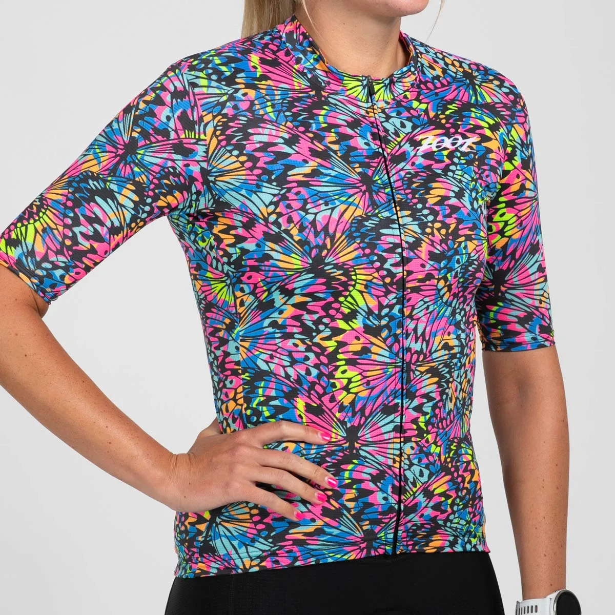 Women's Ltd Cycle Aero Jersey - Mariposa