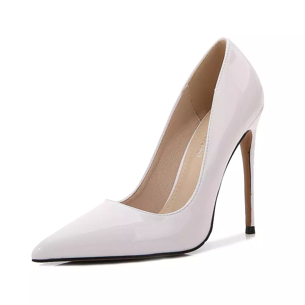 Women's Pointed Toe Shallow Stiletto Heel Pumps