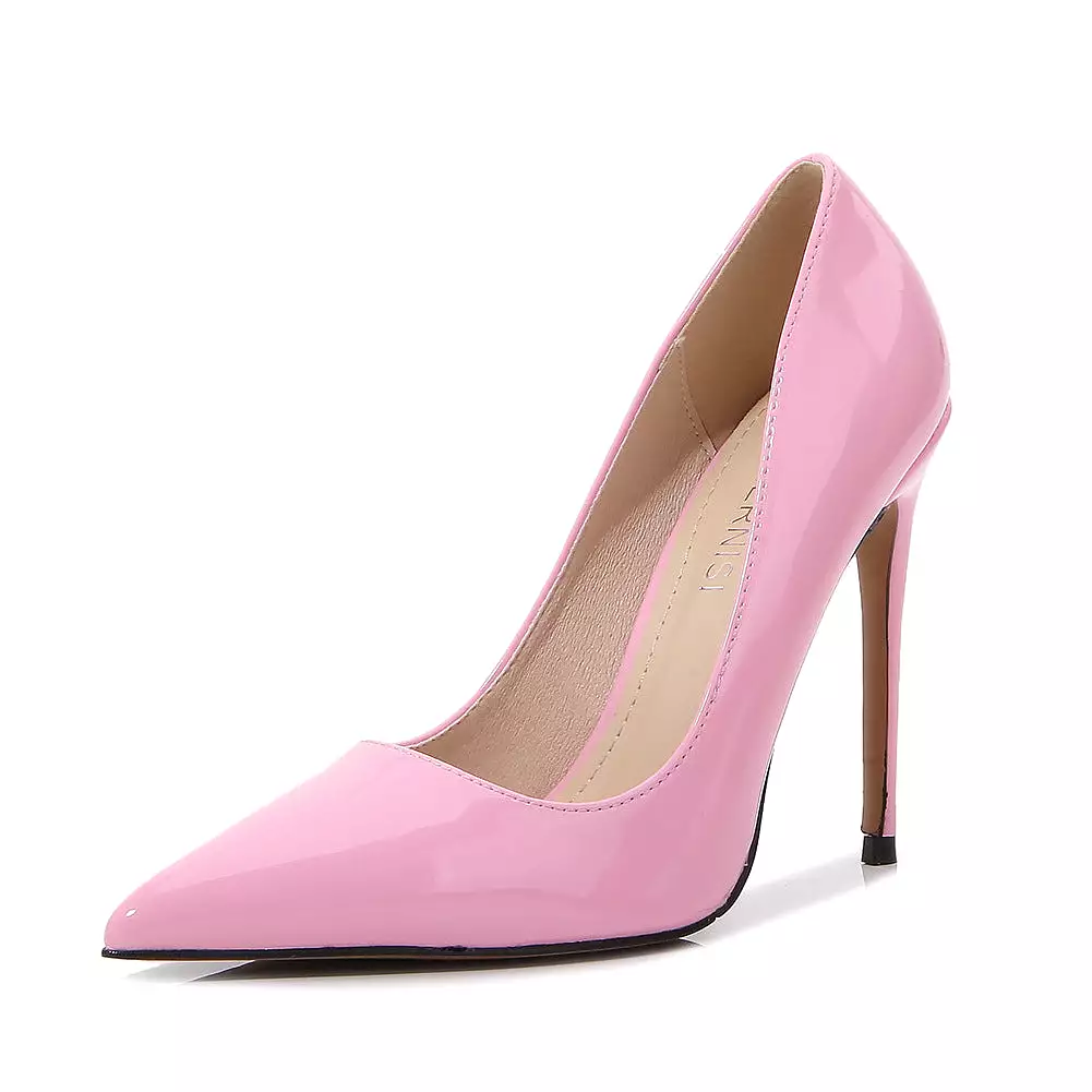 Women's Pointed Toe Shallow Stiletto Heel Pumps