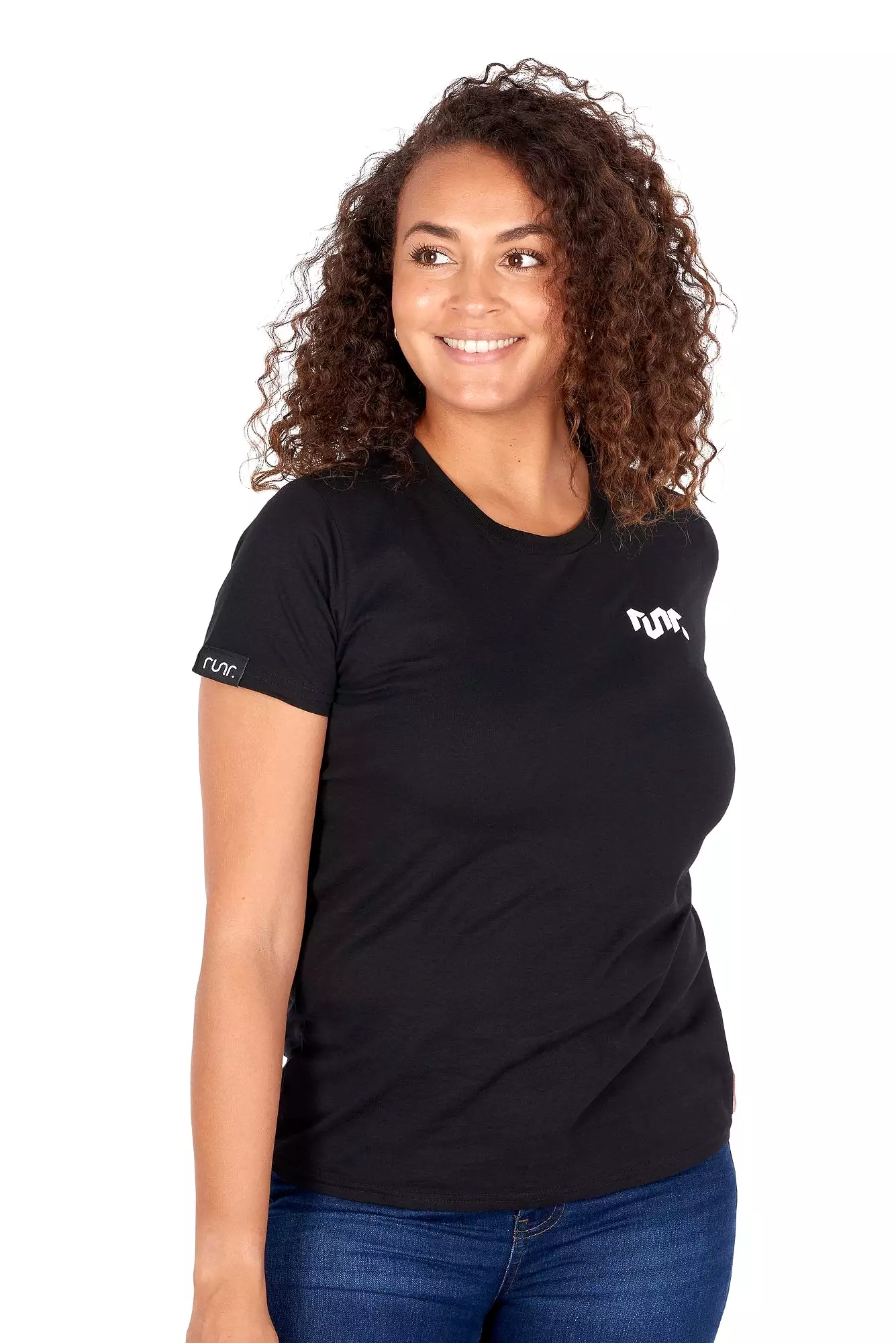 Women's Runr Elements T-Shirts - Black