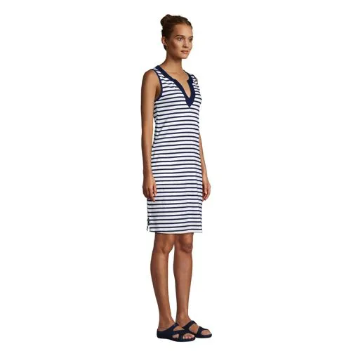 Women's Sleeveless Jersey Cover-up Dress