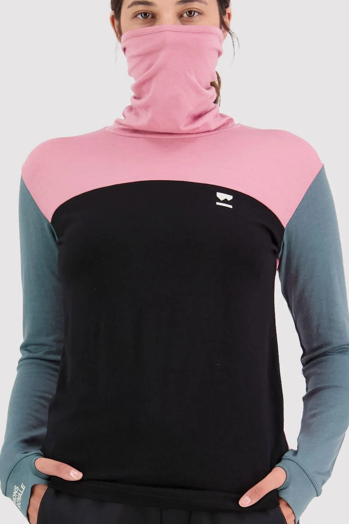 Women's Yotei High Neck - Pink | Baselayers UK